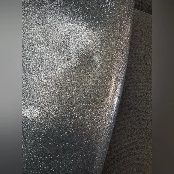 Melissa Fullness Silver Glass Glitter Rain Boots New Size 7 - Picture 4 of 6